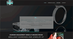 Desktop Screenshot of hlebowdiamondbrokers.com